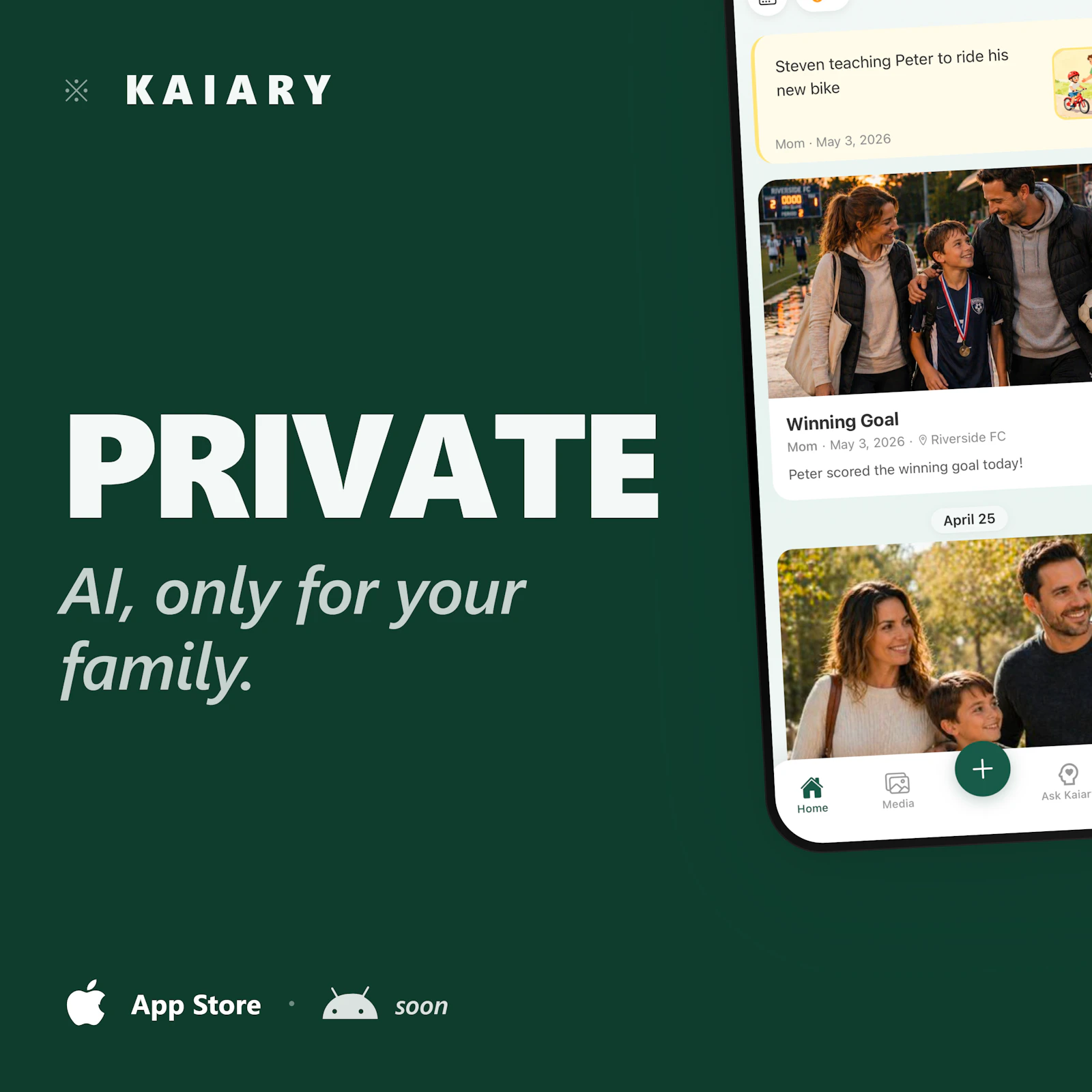 Kaiary — Private Family Memory Vault screenshot 3