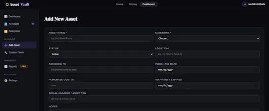 AssetVault — IT Inventory Management gallery image