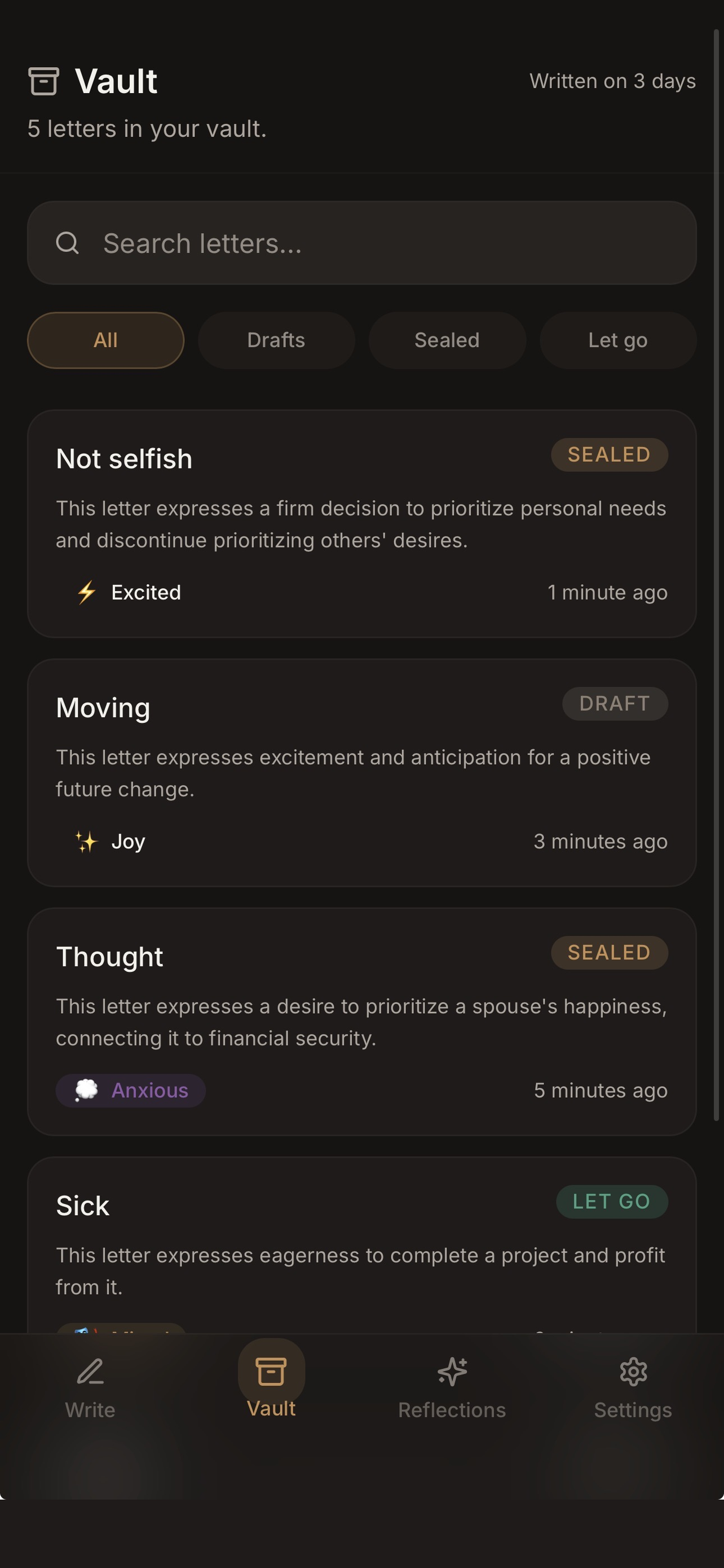 UNSENT - Letters Never Sent gallery image