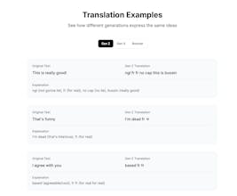 GenZ Translator gallery image