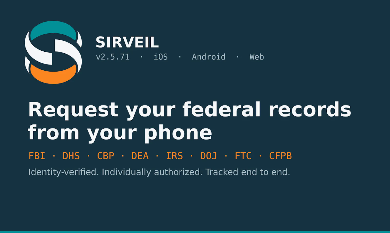 Sirveil screenshot 1