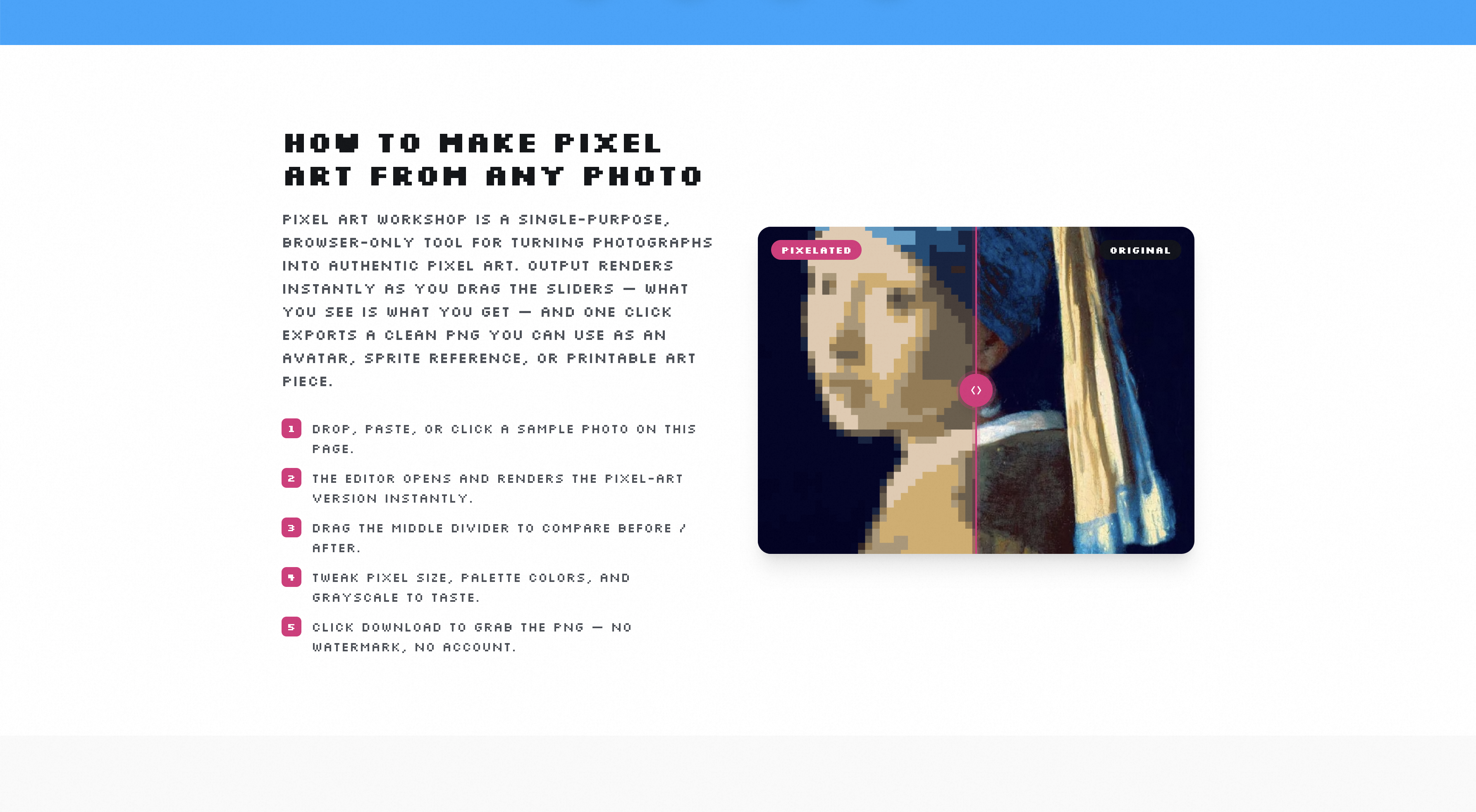 Pixel Art Workshop gallery image