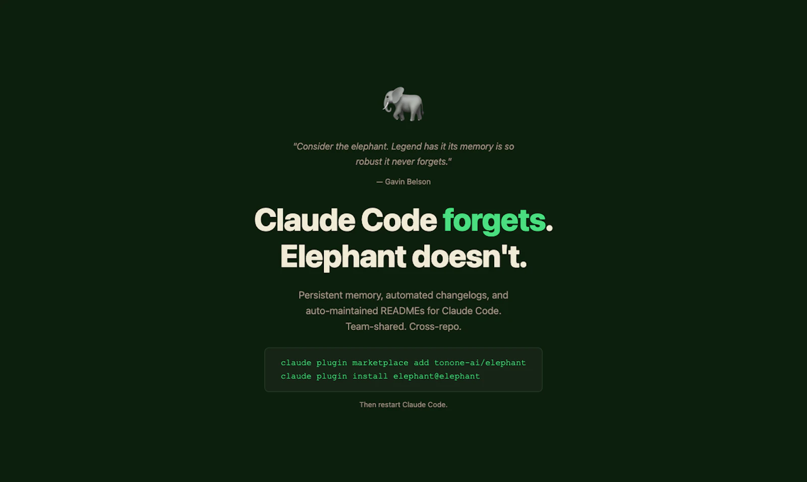 Elephant screenshot 1