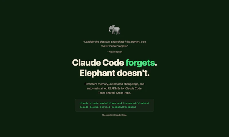 Elephant screenshot 1