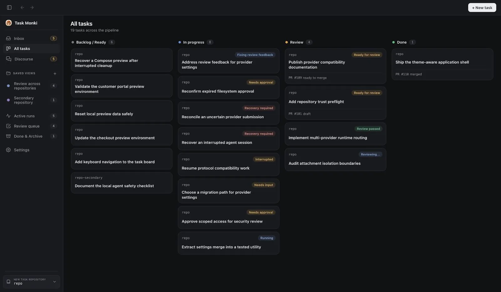 Task Monki screenshot 2