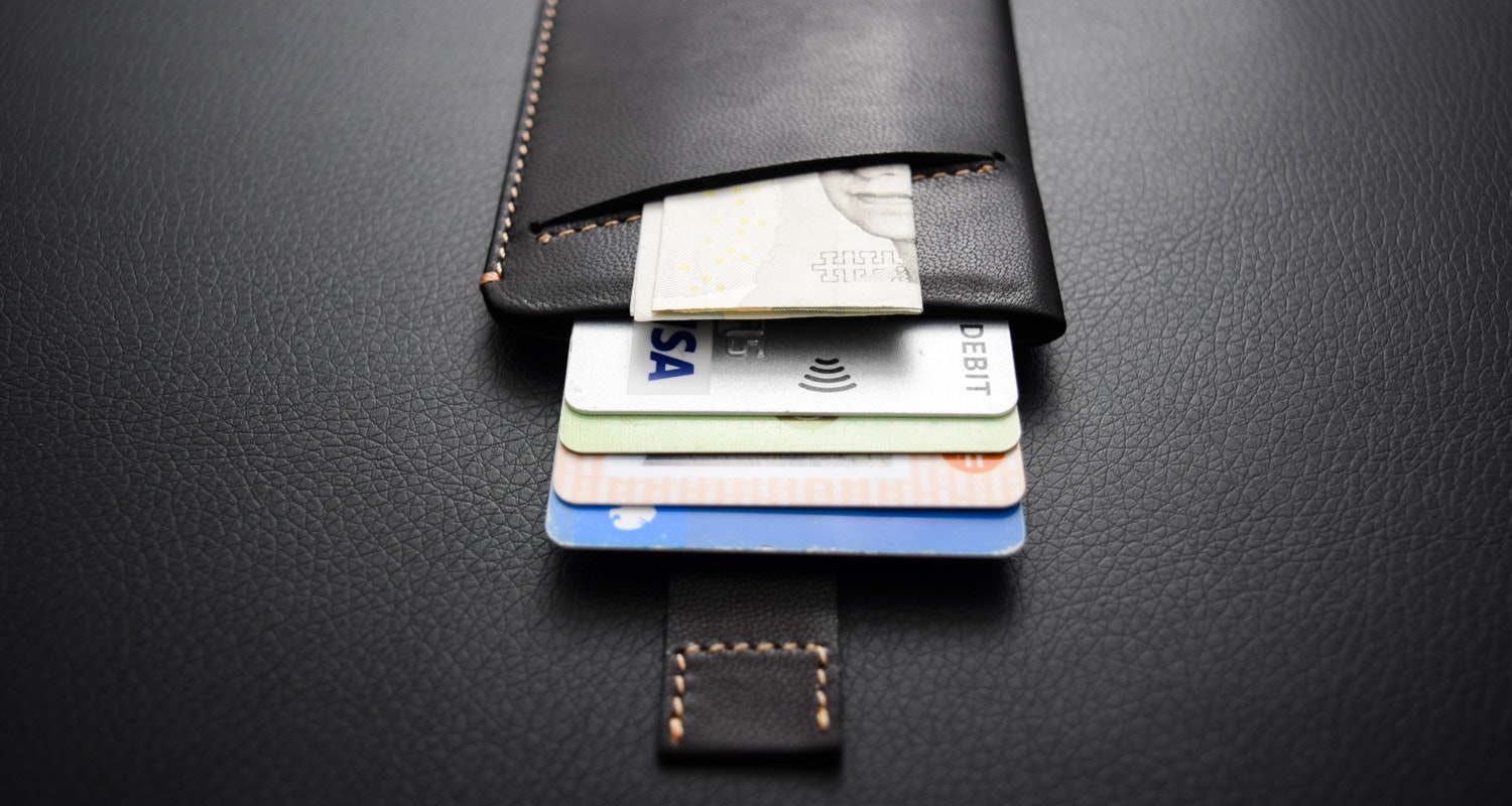 Simply Leather Card Sleeve