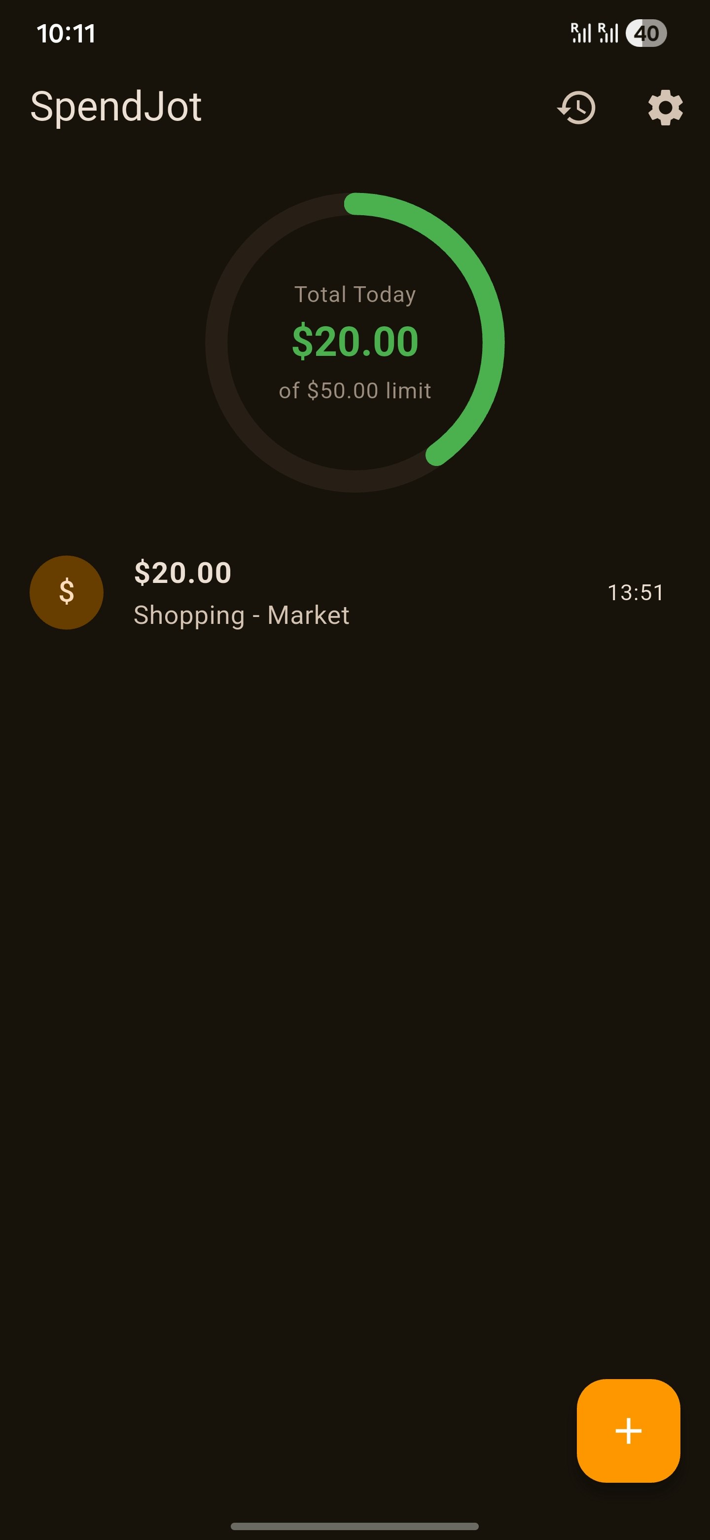 SpendJot gallery image