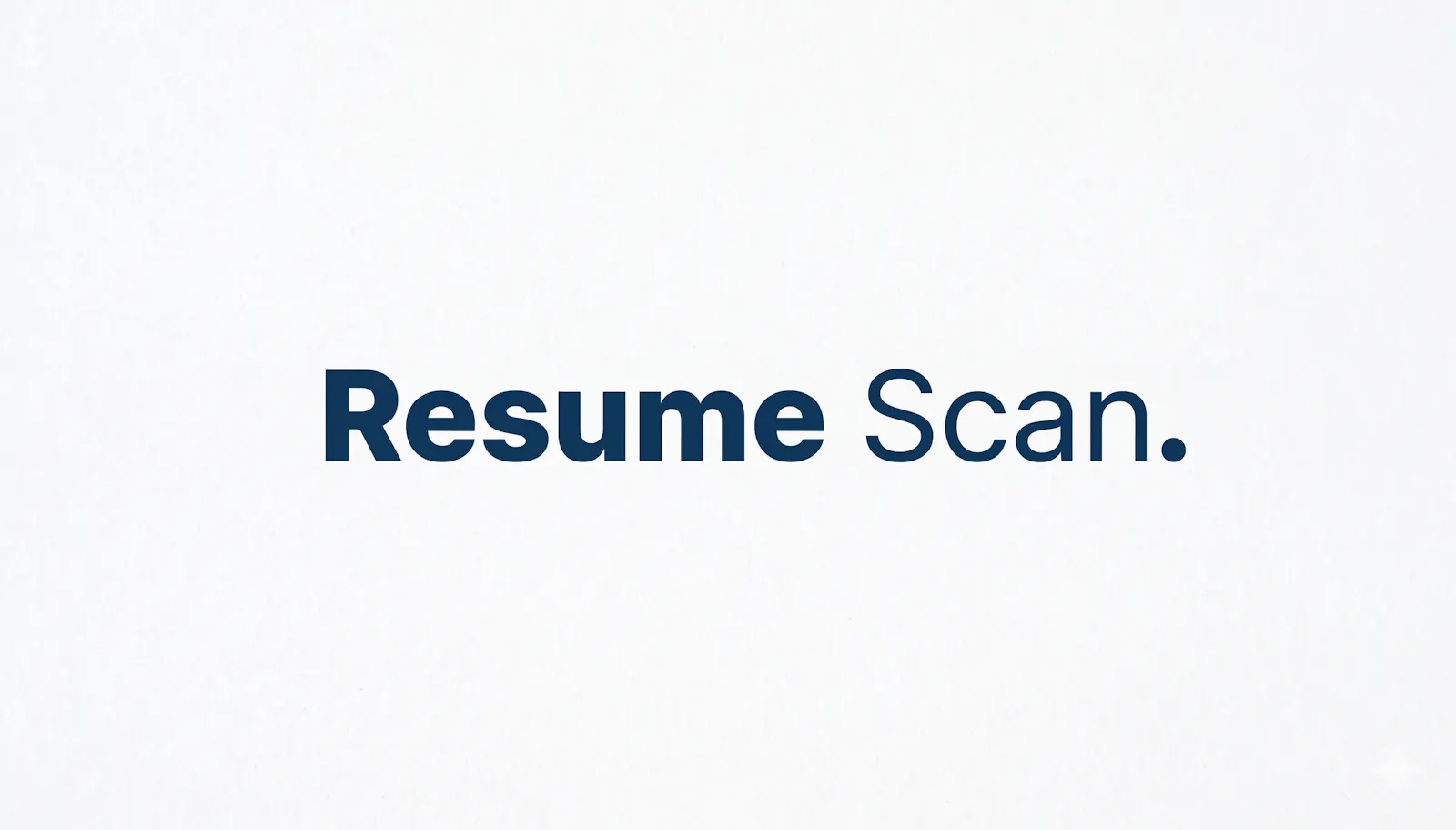 Resume-Scan screenshot 1