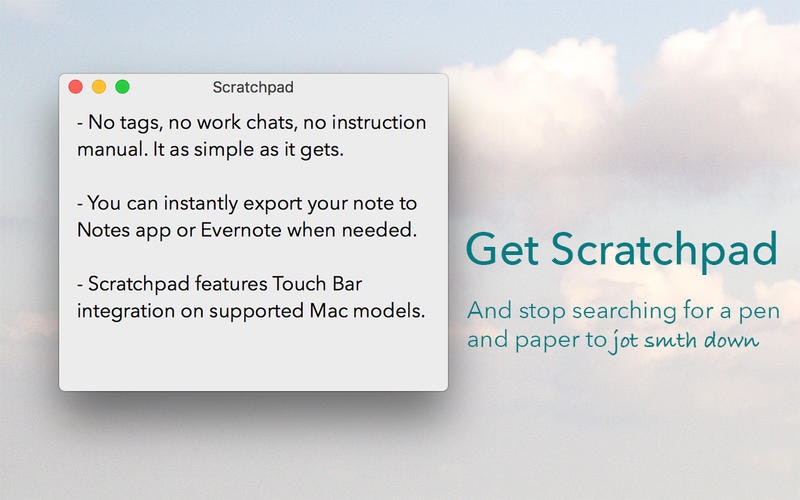 Scratchpad gallery image