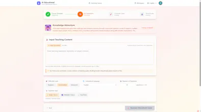 AI Classroom Game Builder gallery image