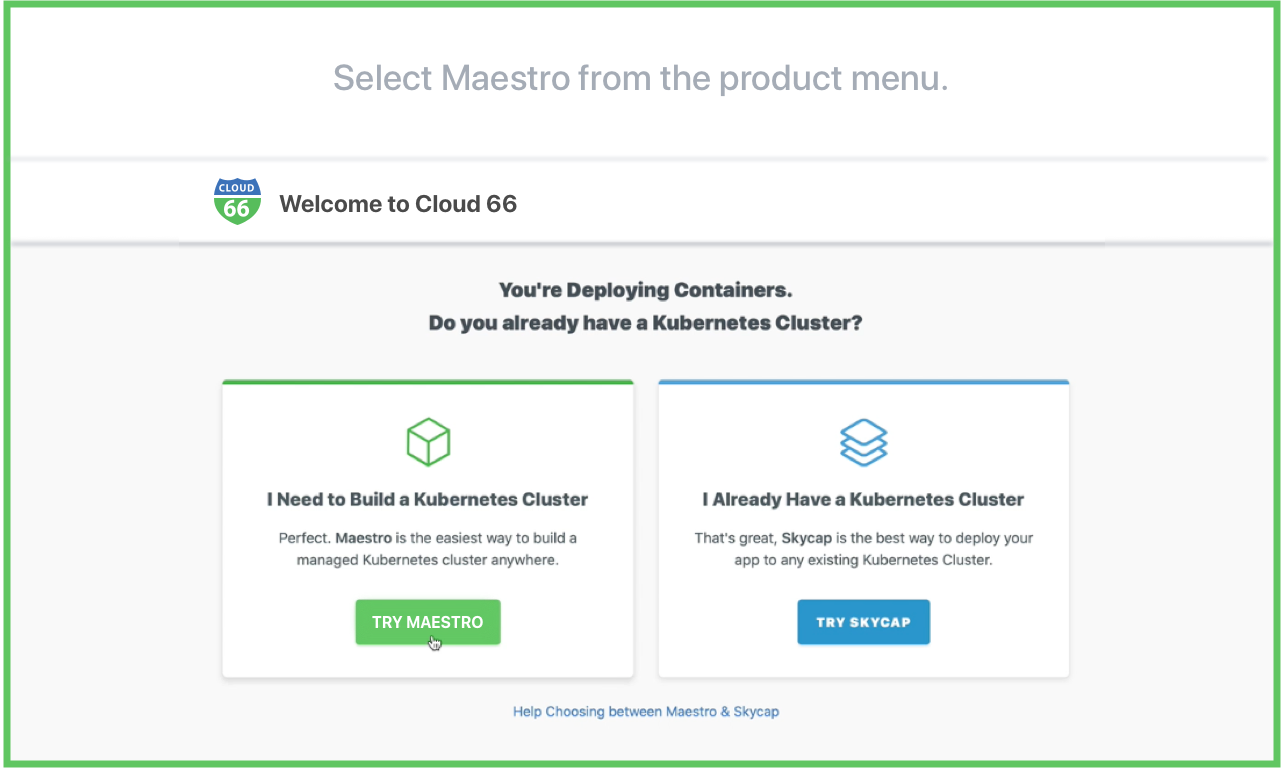 Cloud 66 Maestro gallery image