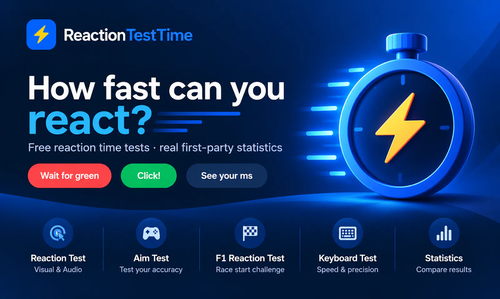 ReactionTestTime screenshot 1