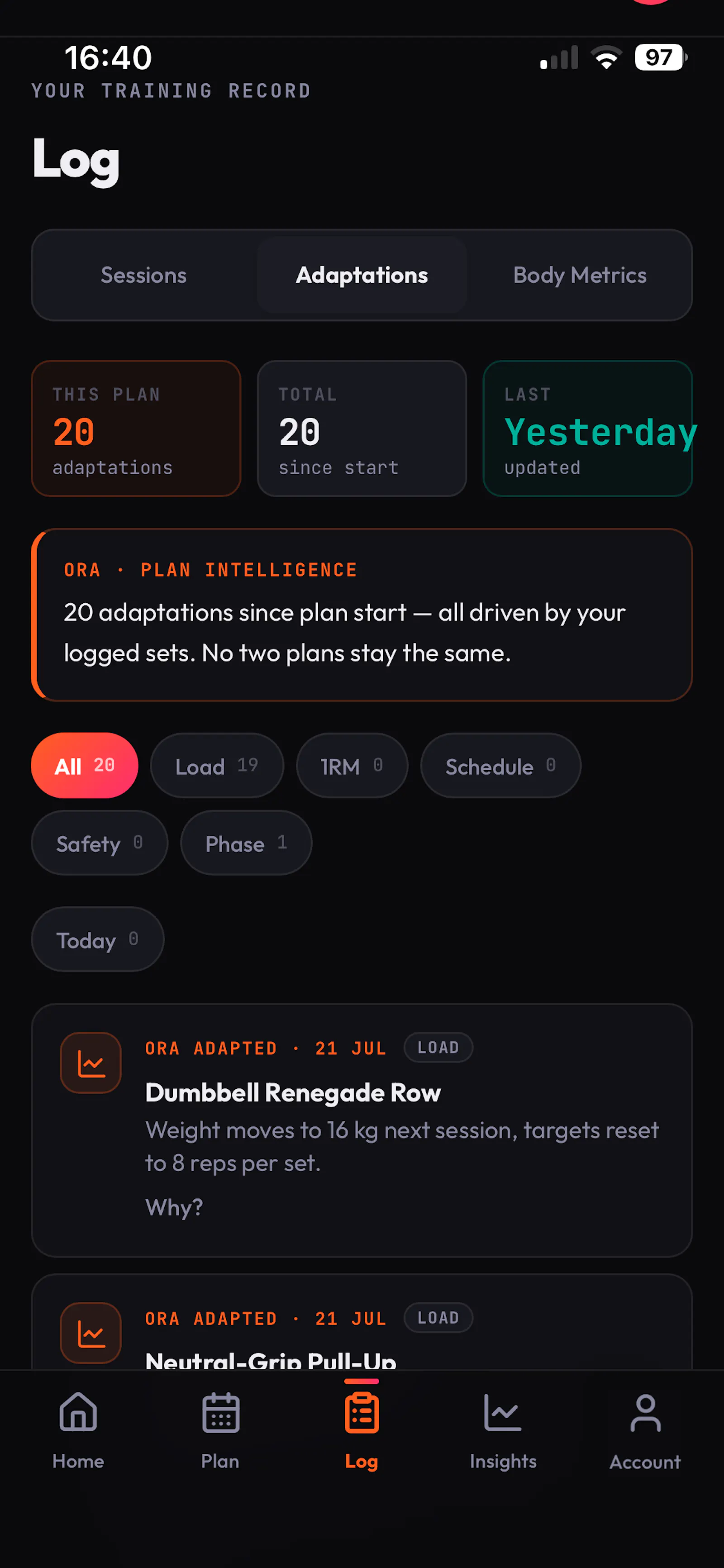 Adaptiv Performance screenshot 5