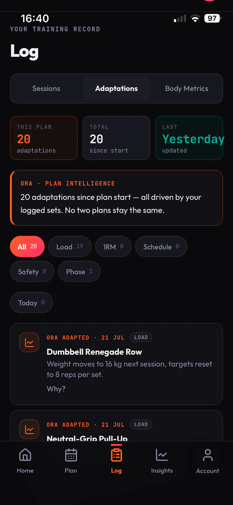 Adaptiv Performance screenshot 5