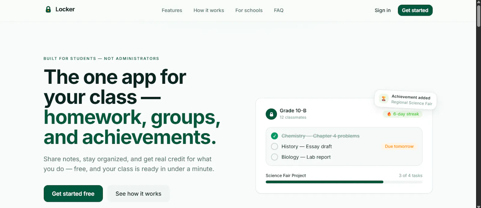 Locker screenshot 1