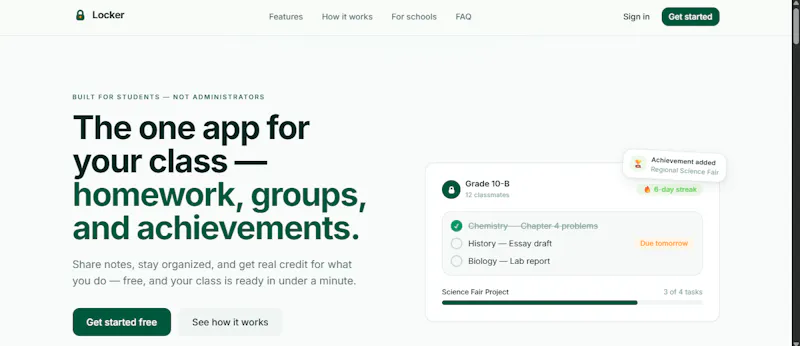 Locker screenshot 1