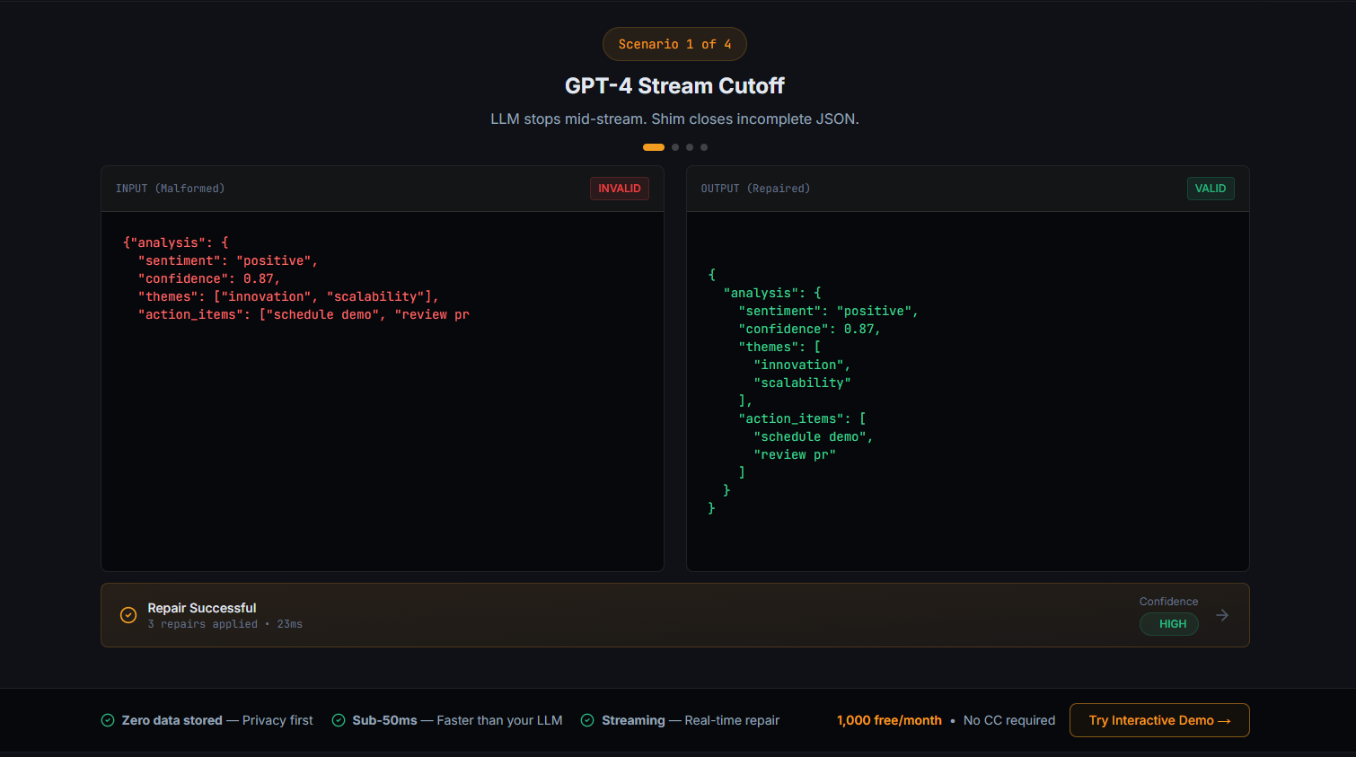 Shim.so - Screenshot 2 showing product features and functionality