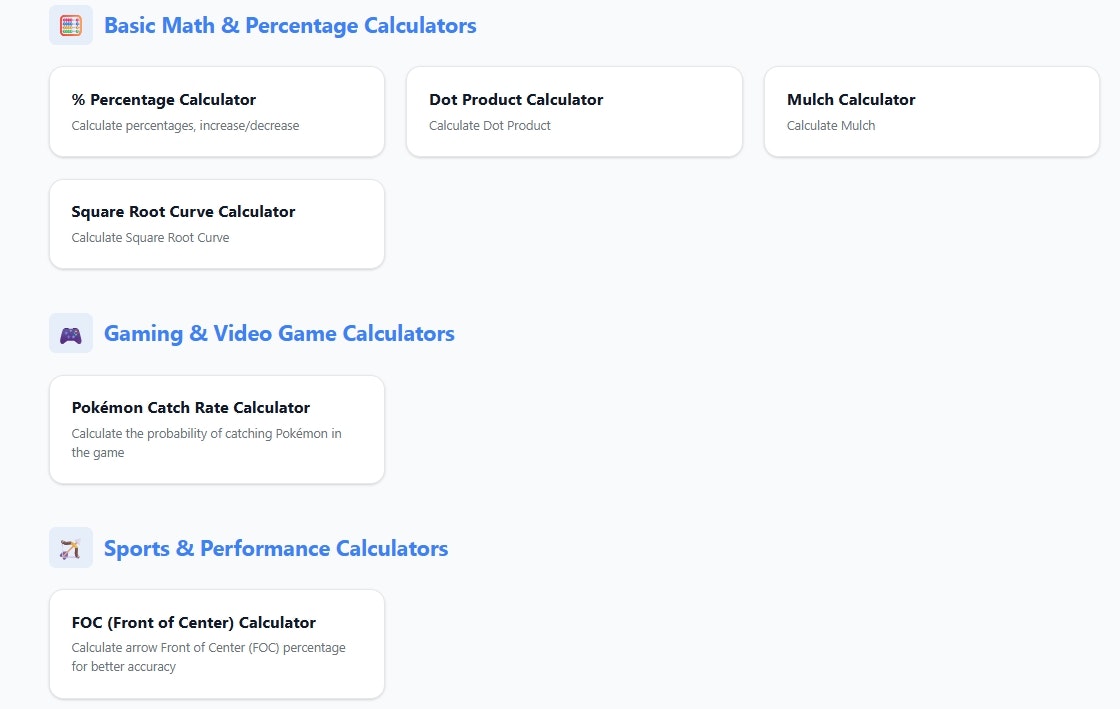 YourCalco - Screenshot 3 showing product features and functionality