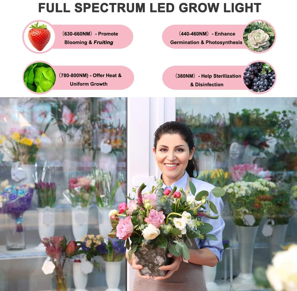 45w LED grow Light for Indoor Plants gallery image