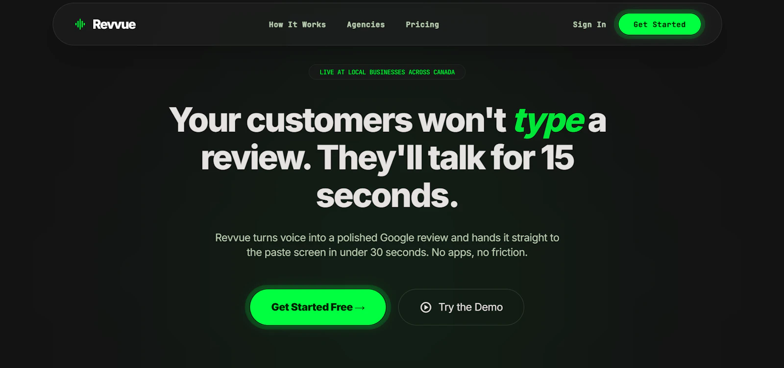 Revvue screenshot 1