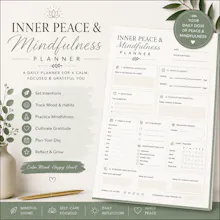 Inner Peace & Mindfulness Planner gallery image