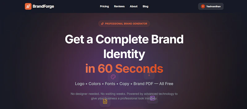 BrandForge V1 screenshot 1