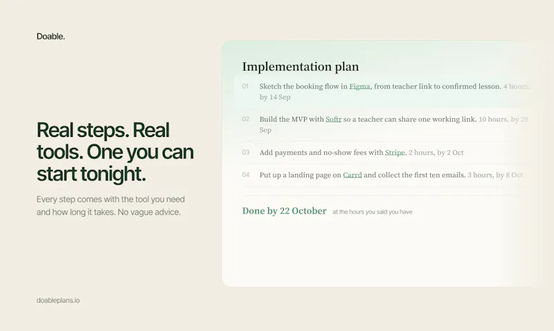 Doable – plan, finish & connect screenshot 5