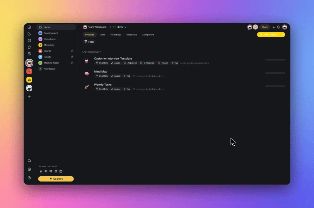 Taskade AI media 3