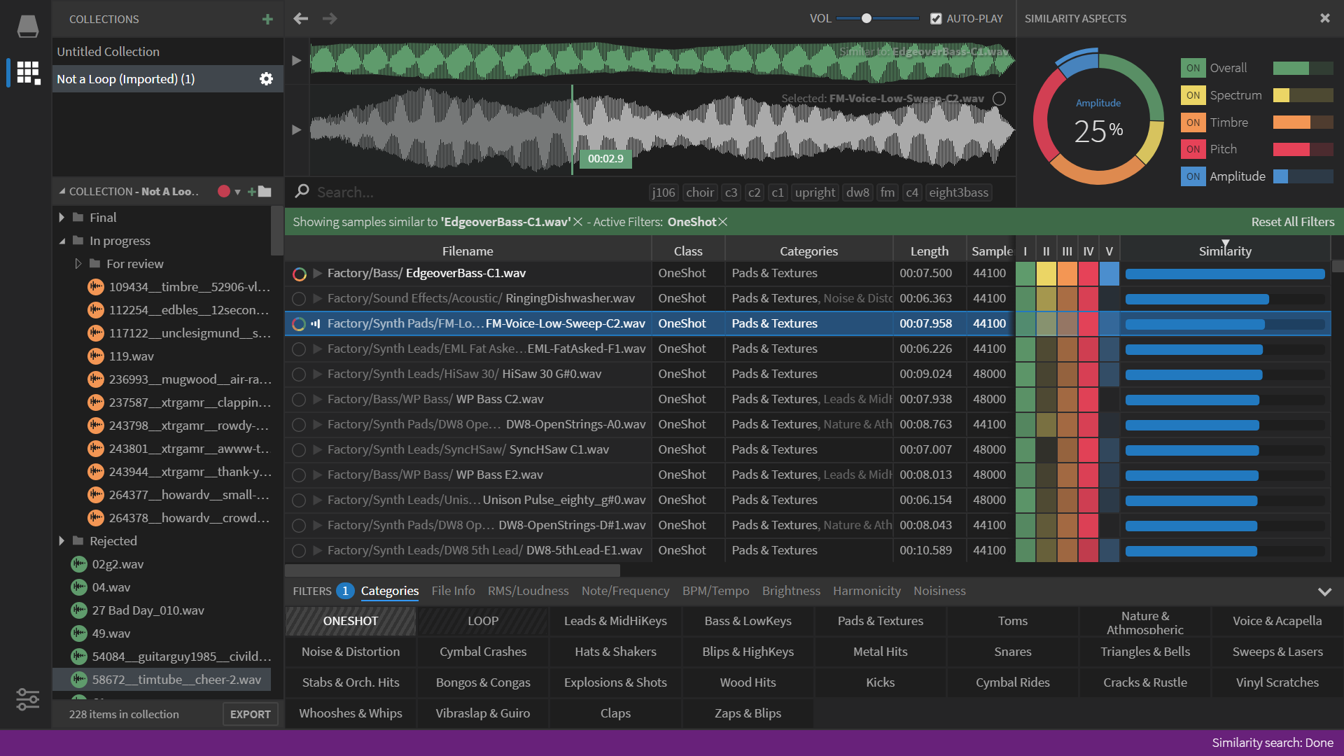 Sononym gallery image