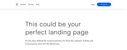 Poll option Light space image