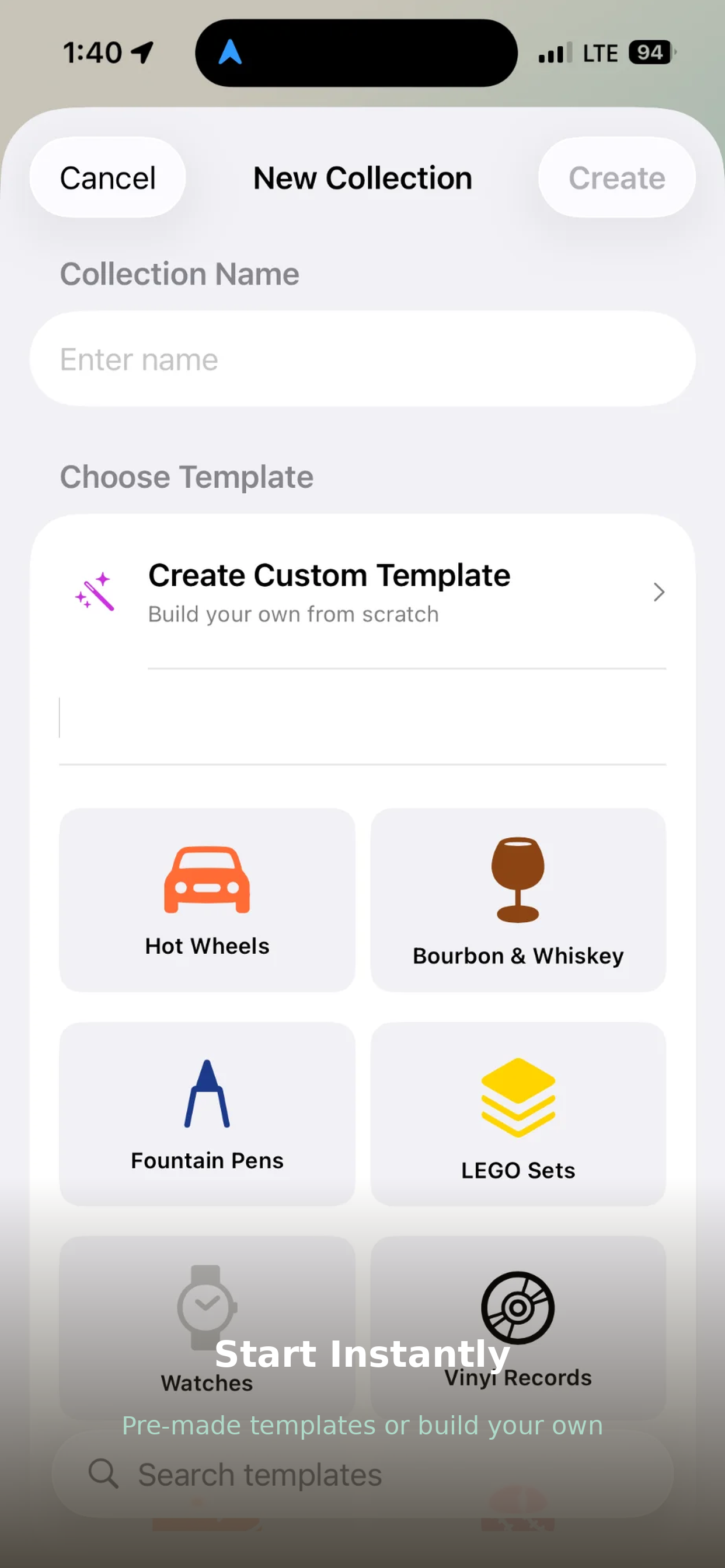 Collection Vault - Screenshot 2 showing product features and functionality