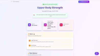 Plan My Workout gallery image