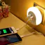 LED Night Light with 2 USB Ports