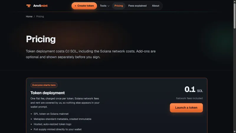 Anvilmint screenshot 5