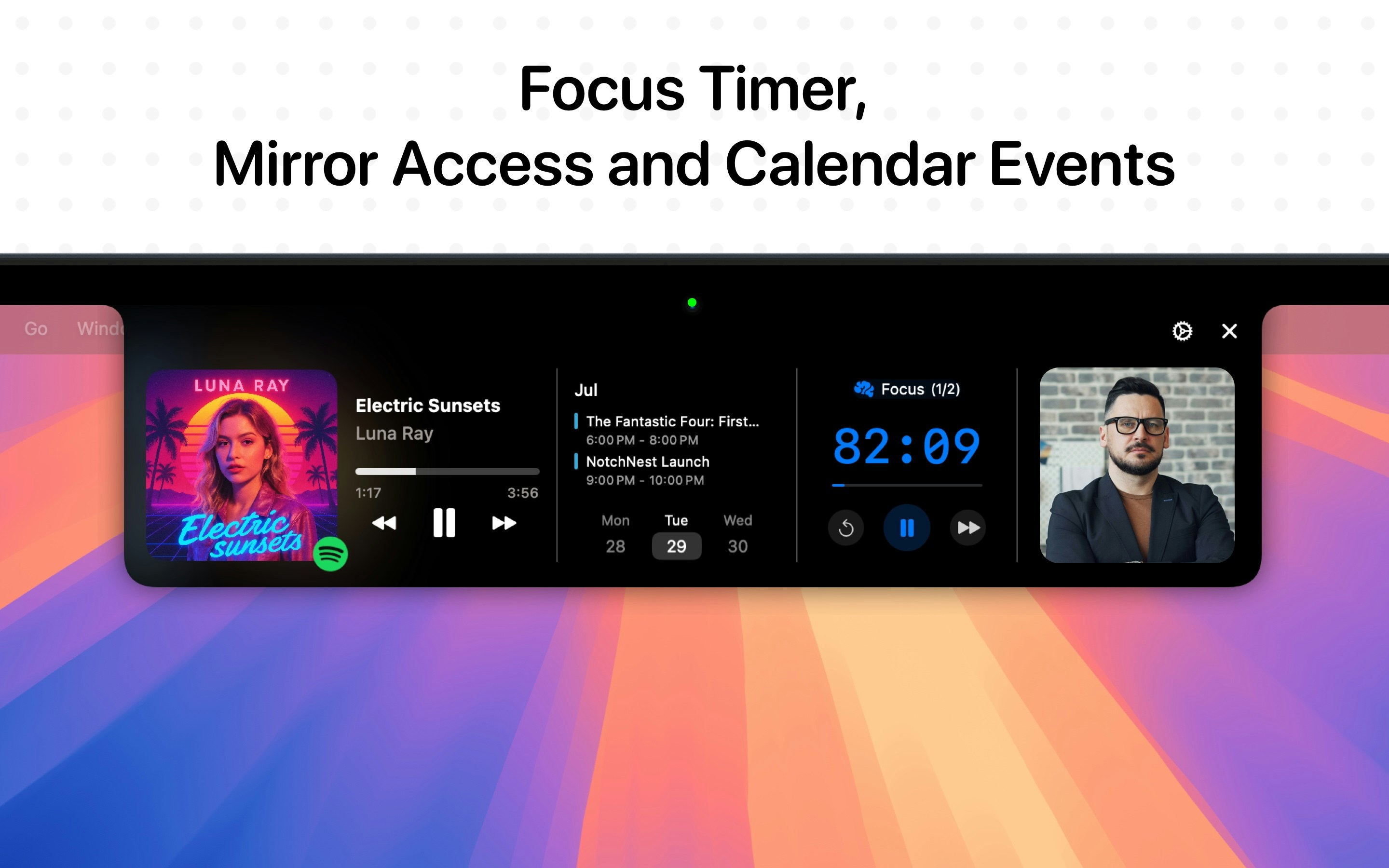 Notchnest: Quick Access Hub media 2
