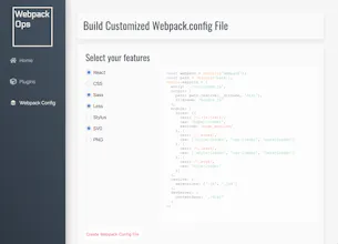 WebpackOps gallery image