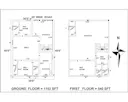 40x30 North Facing House Plan