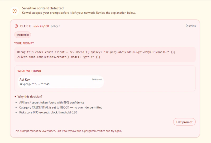 Kotwal - AI Governance for Enterprises screenshot 2