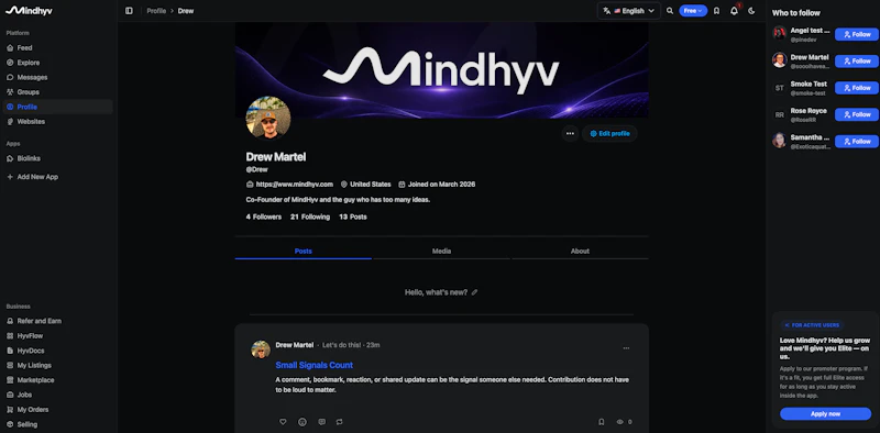 Mindhyv screenshot 2