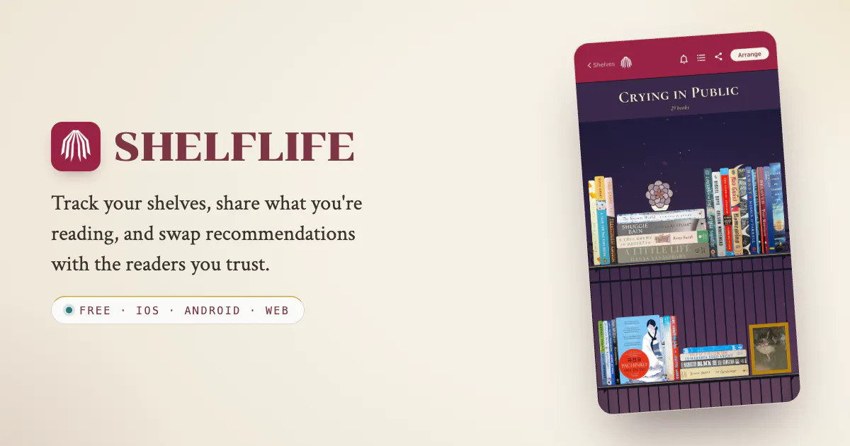 ShelfLife: Social Book Tracker gallery image