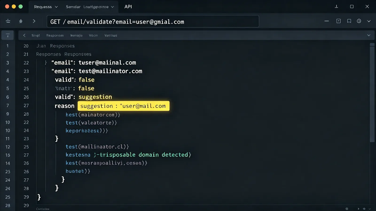 Email Validator API screenshot 3