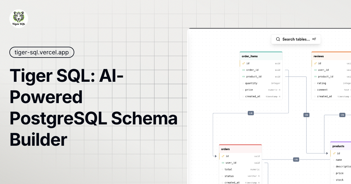 Tiger SQL gallery image