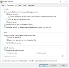 Switch Audio File Converter Software gallery image
