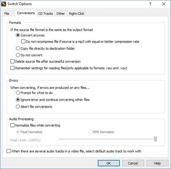 Schakel audiobestandsconverter -software - Converteer audio en muziek naar elk populair formaat snel media 6