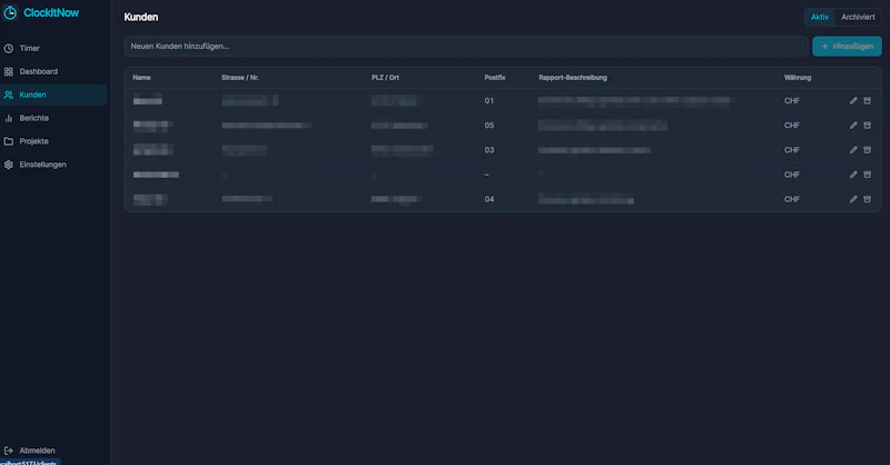 ClockItNow screenshot 3
