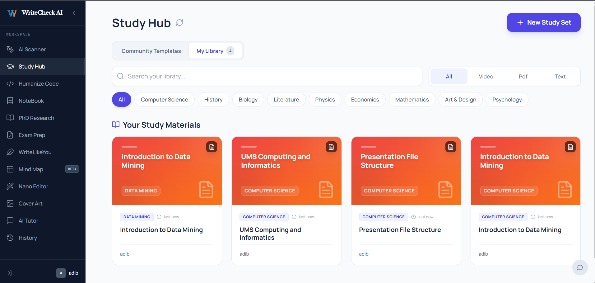 WriteCheck AI gallery image
