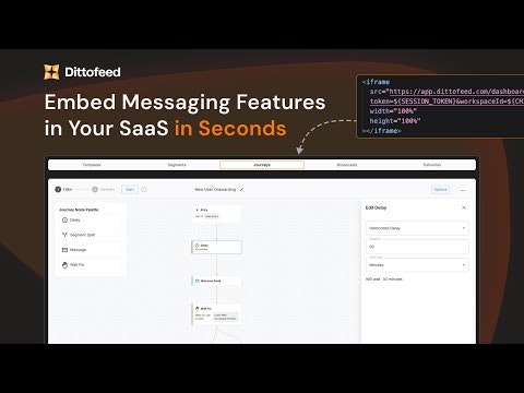 startuptile Dittofeed-Add Messaging Features to Your App In Seconds