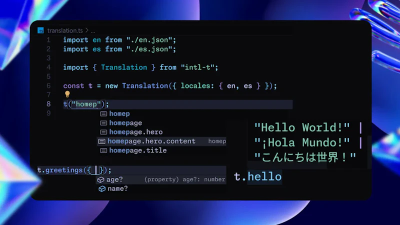 Intl-T. screenshot 1