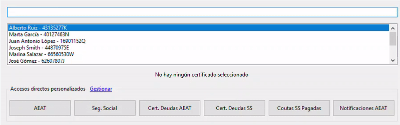 Gestor Certificados gallery image
