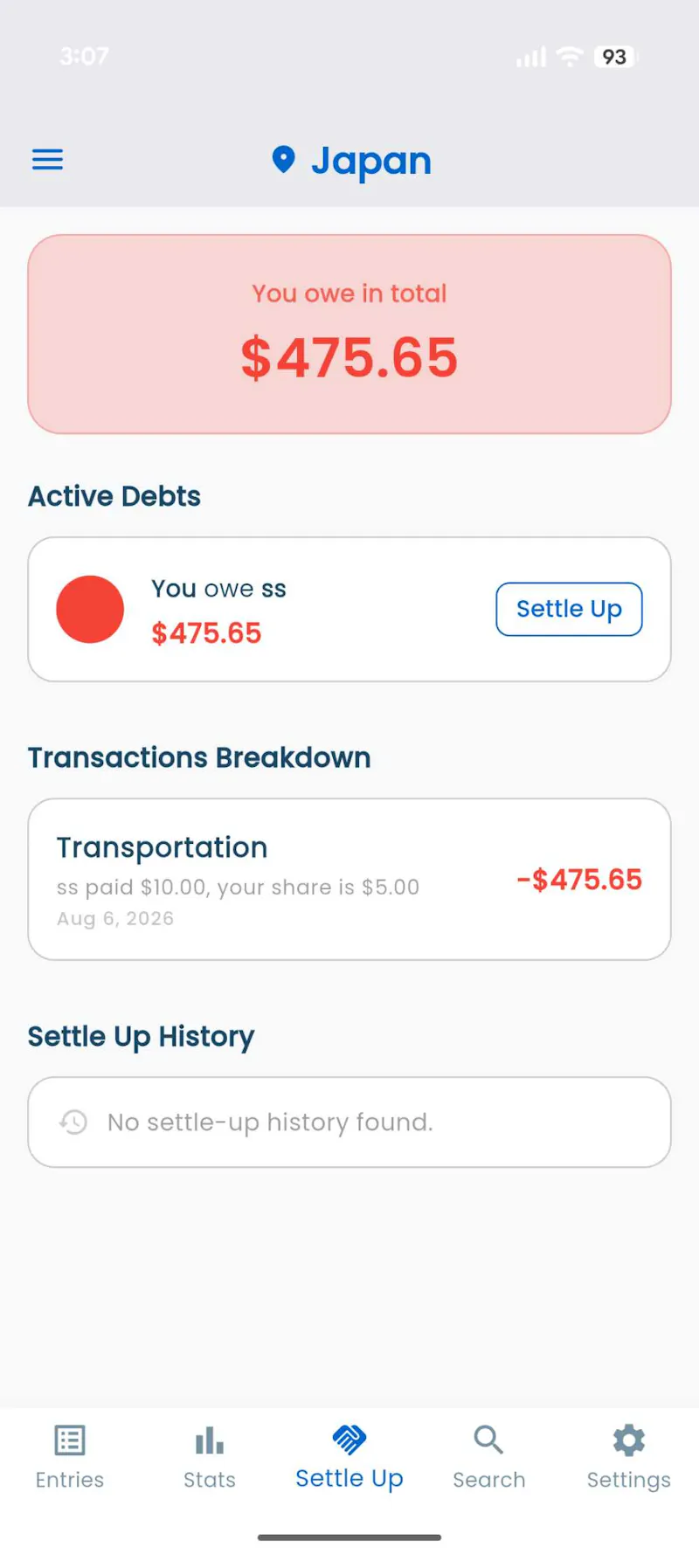 TripTrack - Smart Travel Spending screenshot 5